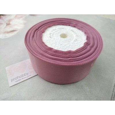 Лента репсовая 40 мм, цвет пенка №41